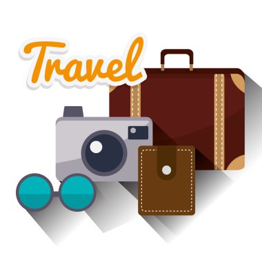 seyahat vektör tasarımı