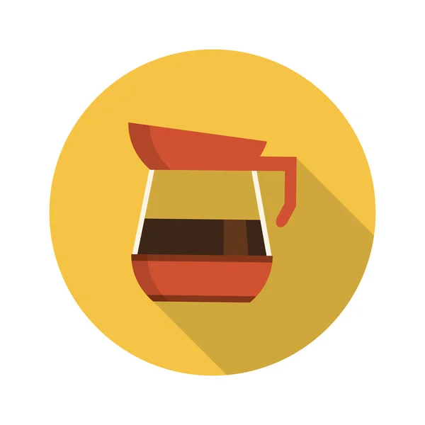 Diseño vectorial icono de café — Vector de stock