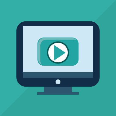 Sinema simgeler vektör tasarımı