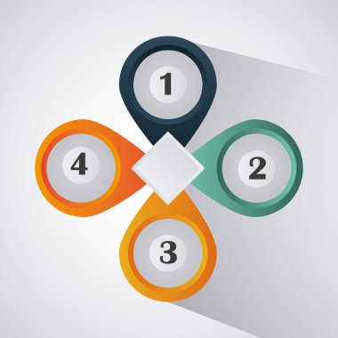 Infographic vektör tasarımı