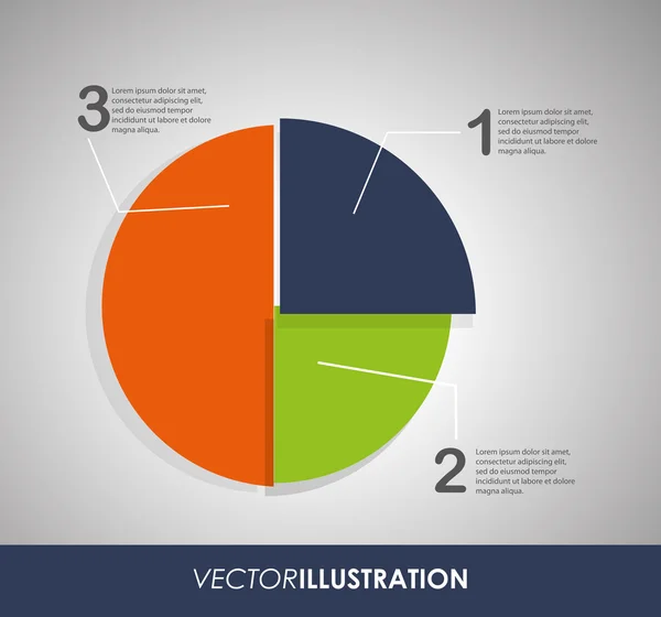 Infografisches Vektordesign — Stockvektor