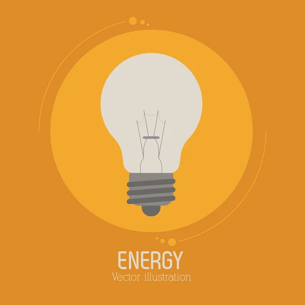 Save Energy design — Stock Vector