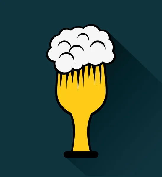 Conception de produits de bière — Image vectorielle