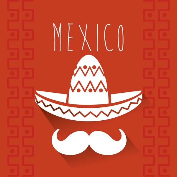 Культурный дизайн Мексики — стоковый вектор