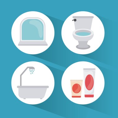 Banyo simgeleri tasarım