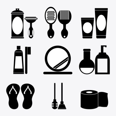 Banyo simgeleri tasarım