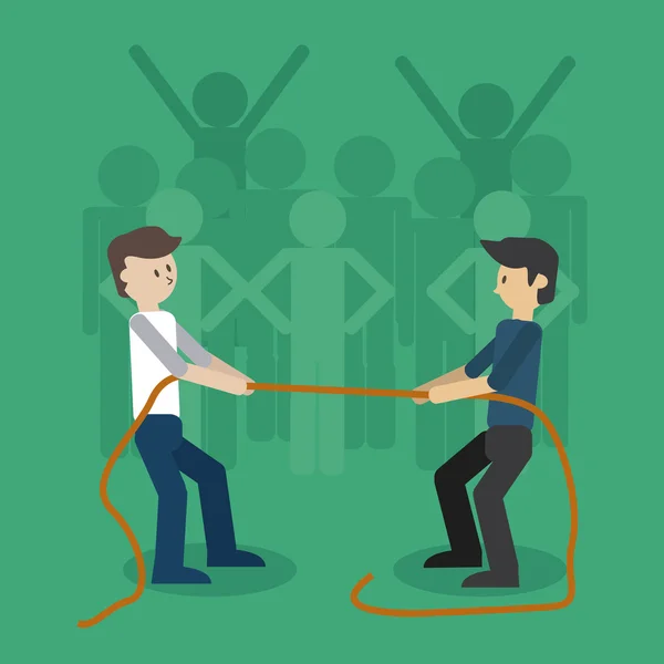 People pictogram pulling cord icon Stock Vector Image by ©jemastock ...