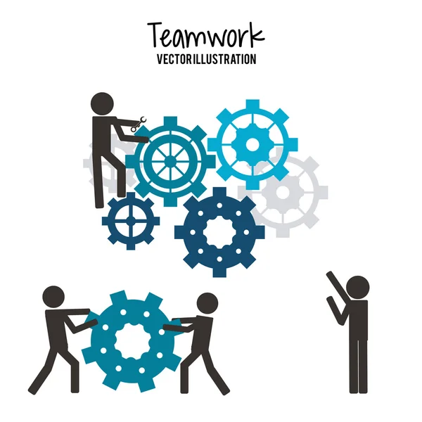 团队合作和业务设计 — 图库矢量图片