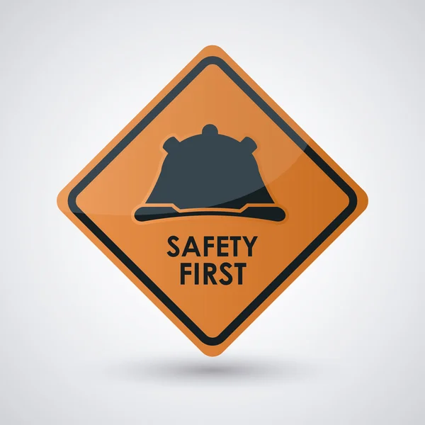 Safety equipment design — Stock Vector