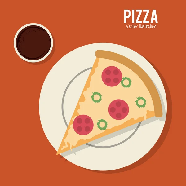 Alimentation et conception de menu — Image vectorielle