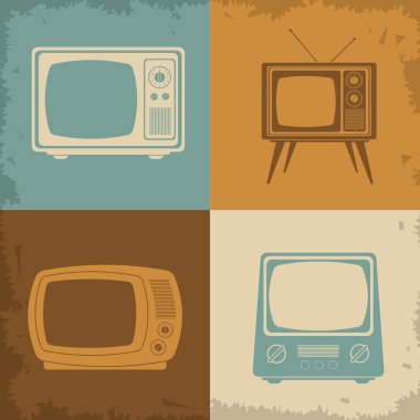 Retro televizyon tasarım