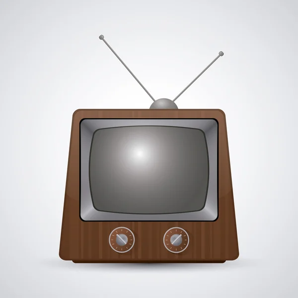Retro-Fernsehdesign — Stockvektor