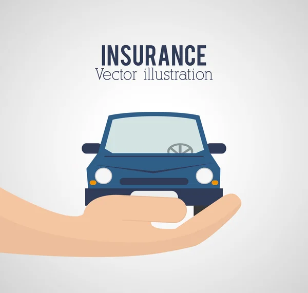 Insurance ikoner design — Stock vektor