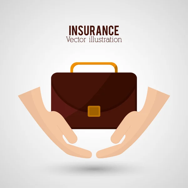 Insurance icons design — Stock Vector