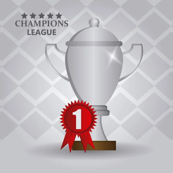 Conception de la ligue des champions — Image vectorielle