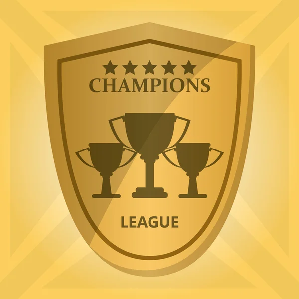 Дизайн Ліги чемпіонів — стоковий вектор