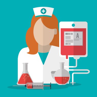 Tıbbi bakım simgeleri tasarım