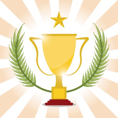 Kazanan simgesi tasarım