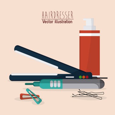 Kuaför simgeleri tasarım