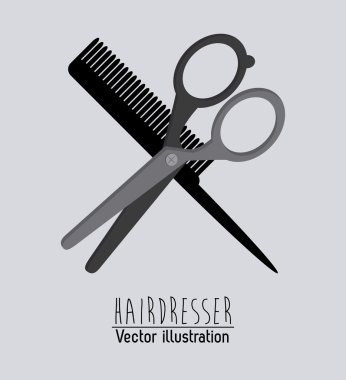 Kuaför simgeleri tasarım