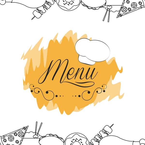 Design de ícones de menu —  Vetores de Stock
