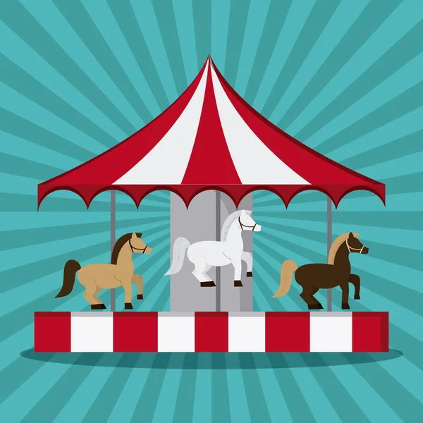 Design de ícones de circo —  Vetores de Stock