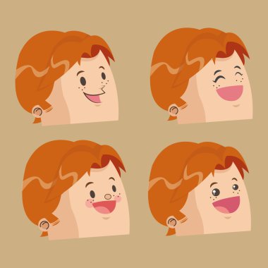 Çizgi film adam tasarım