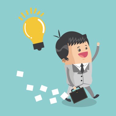 Çizgi film adam tasarım