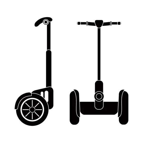 Segway tasarlamak — Stok Vektör