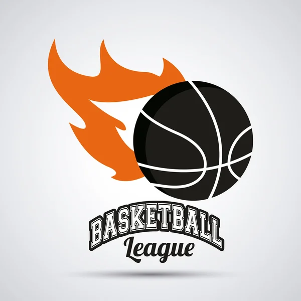 Diseño de icono de baloncesto — Vector de stock