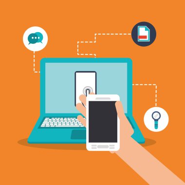 Teknoloji simgesi tasarım