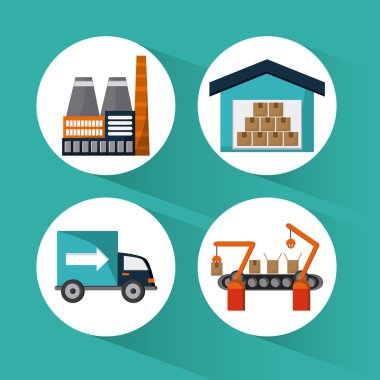 Sanayi tasarlamak vektör