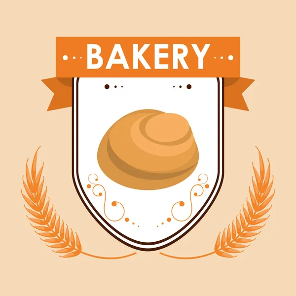 Bäckerei-Ikone — Stockvektor