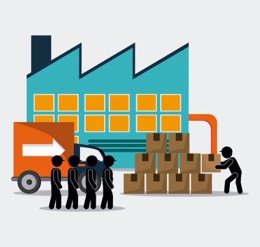 Sanayi simgesi tasarım