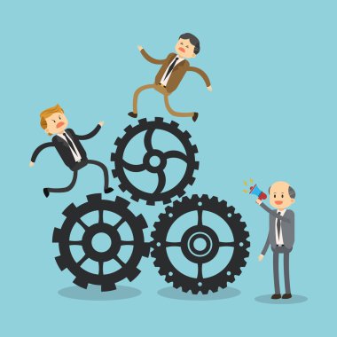 İş adamları simgesi tasarım