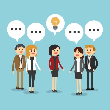 İş adamları simgesi tasarım