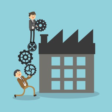 İş adamları simgesi tasarım