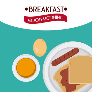 Kahvaltı yemek tasarım