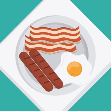 Kahvaltı yemek tasarım