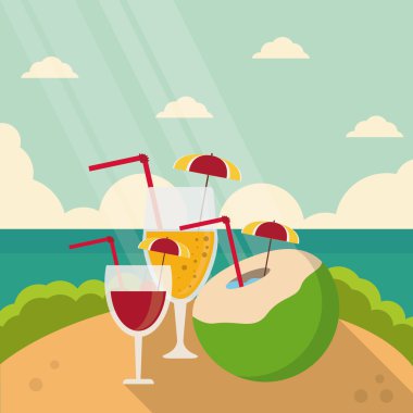 Tatiller ve yaz tasarım