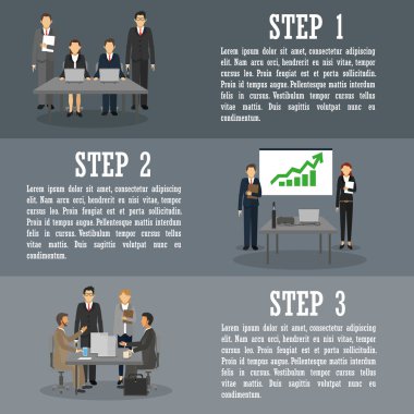 İş adamları simgesi tasarım