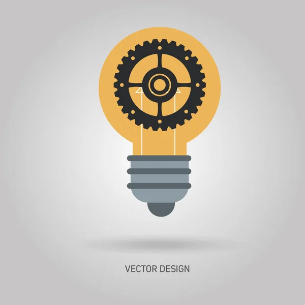 Diseño icono bombilla — Vector de stock