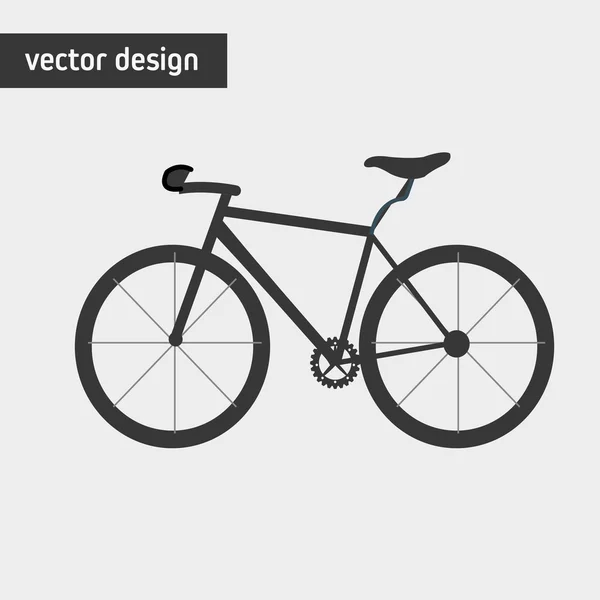 Design de estilo de vida bicicleta — Vetor de Stock