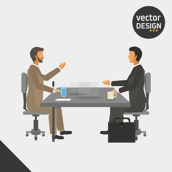 Diseño de iconos para empresarios — Vector de stock