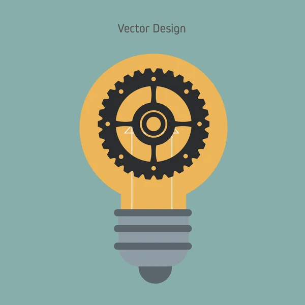 Design de ícone de lâmpada — Vetor de Stock