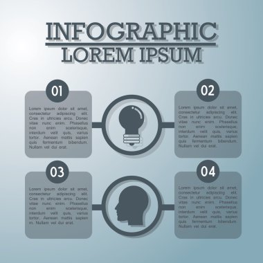 Infographic simgesi tasarım