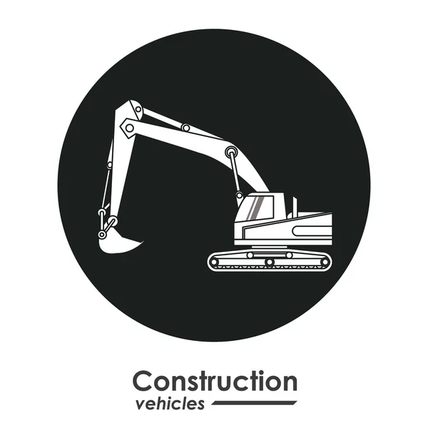 Projeto ícone de construção — Vetor de Stock