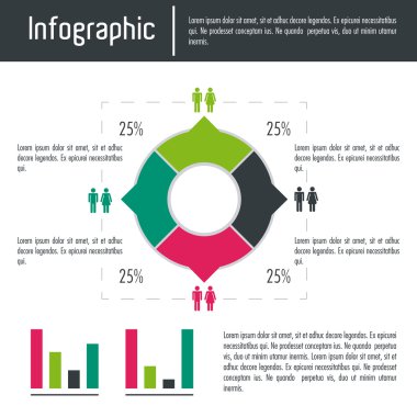 Infographic simgesi tasarım