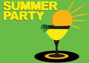 Yaz partisi posteri