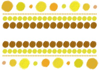 İplik desen soyut sarı topları